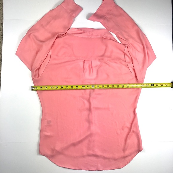 NEW YORK & COMPANY Blouse, Pink, Size M - Picture 6 of 8